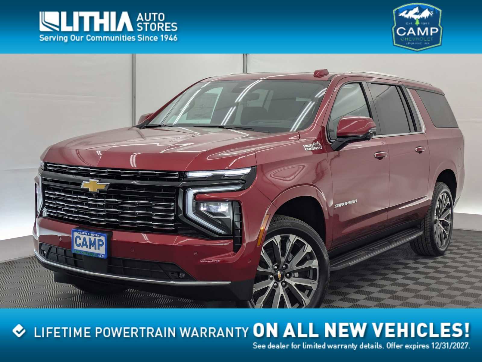 New 2026 Chevrolet Suburban High Country image 1