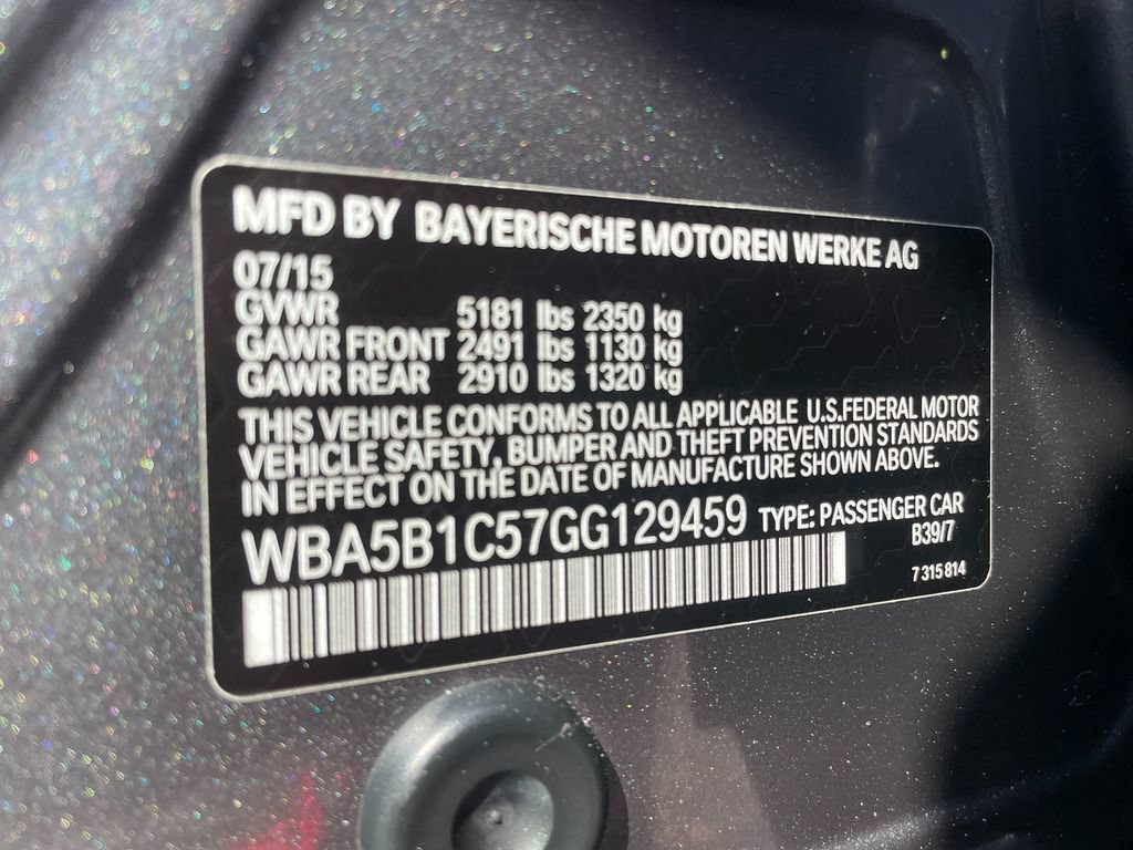 Used 2016 BMW 535i Sedan RWD image 32
