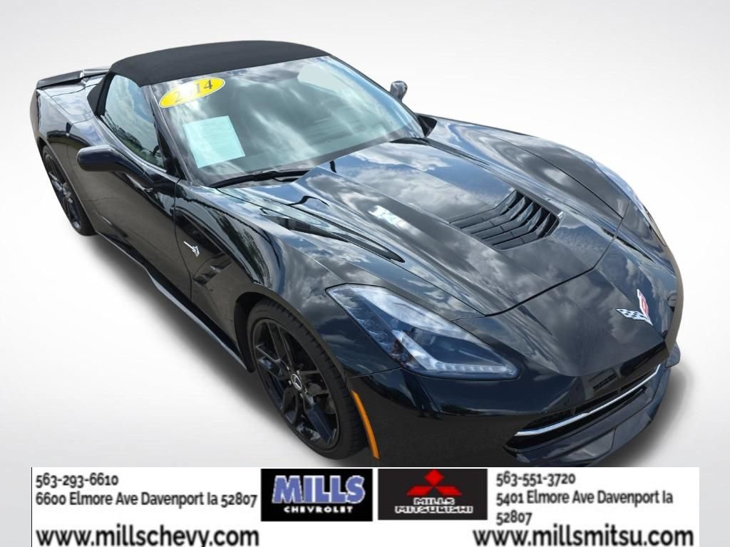 Used 2014 Chevrolet Corvette Stingray Convertible w/ 3LT Preferred Equipment Group RWD image 7