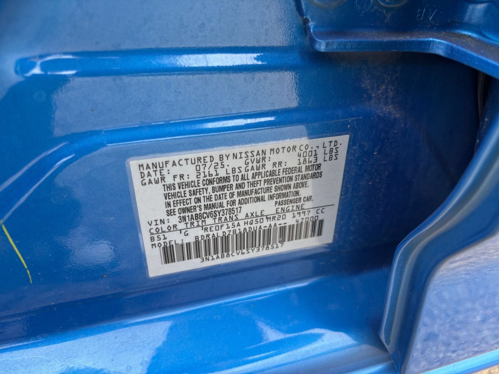 Used 2025 Nissan Sentra SV FWD image 26