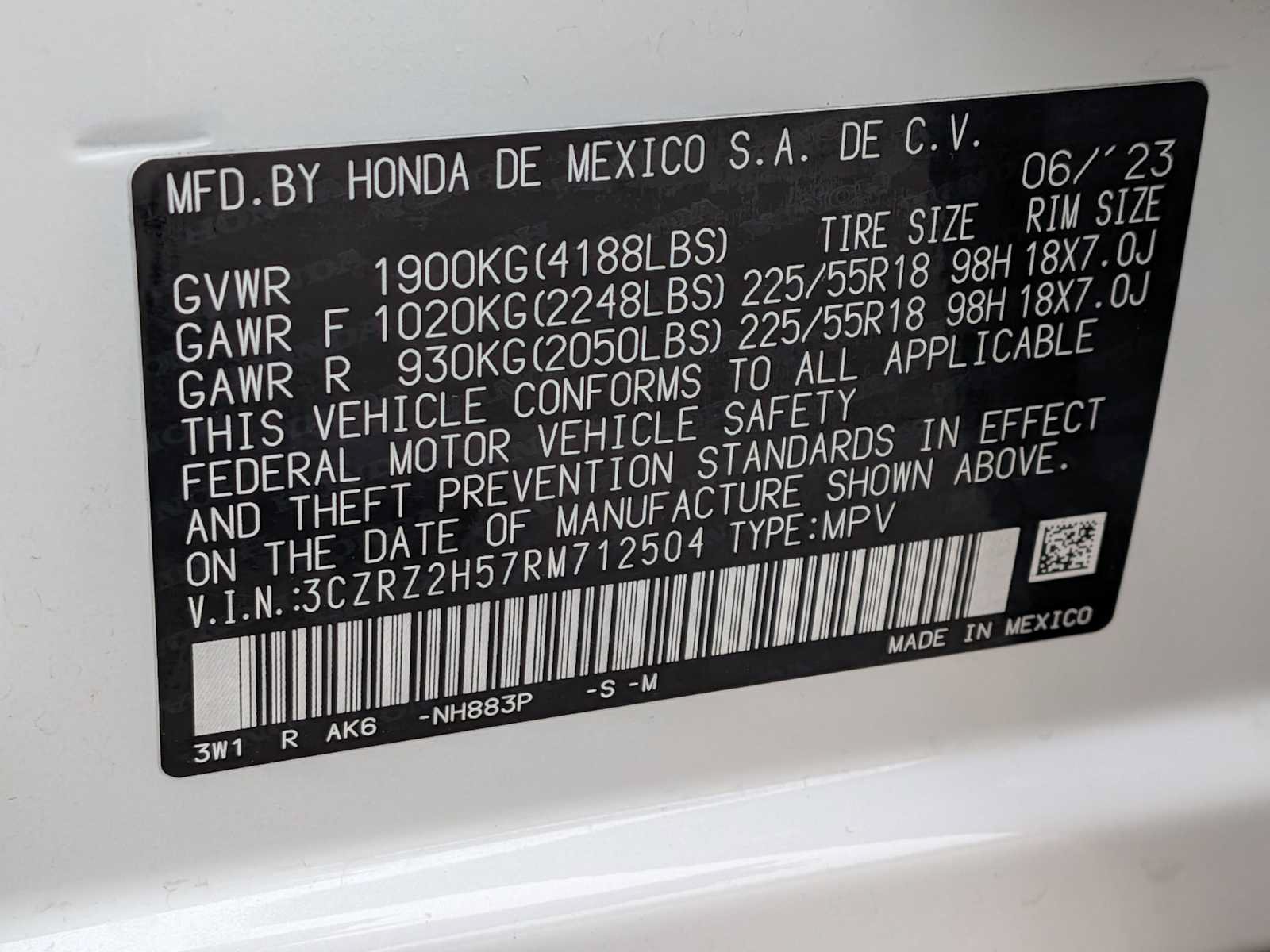 Used 2024 Honda HR-V Sport image 31