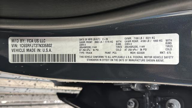 New 2026 RAM 1500 Laramie w/ Night Edition image 31