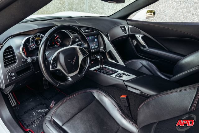 Used 2017 Chevrolet Corvette Stingray Coupe w/ Carbon Flash Badge Package RWD image 2