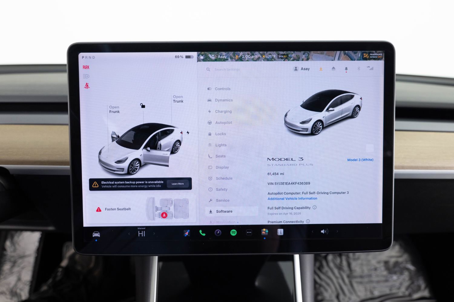 Used 2019 Tesla Model 3 Long Range RWD image 37