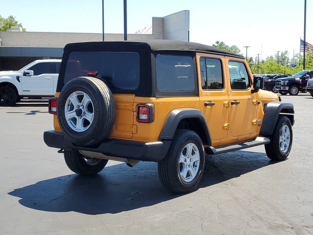Used 2021 Jeep Wrangler Unlimited Sport AWD/4WD image 3