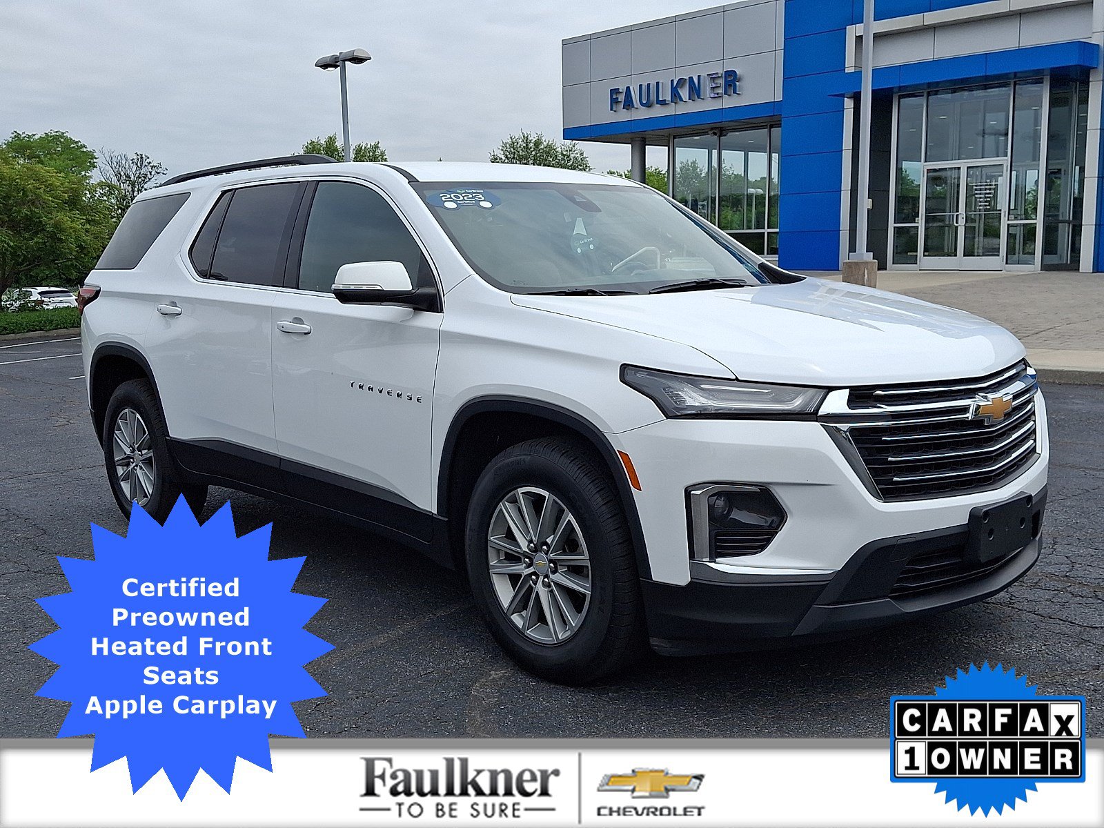 Certified 2023 Chevrolet Traverse LT AWD/4WD image 1