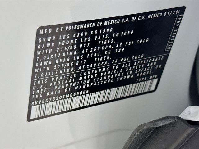 New 2026 Volkswagen Taos S image 20