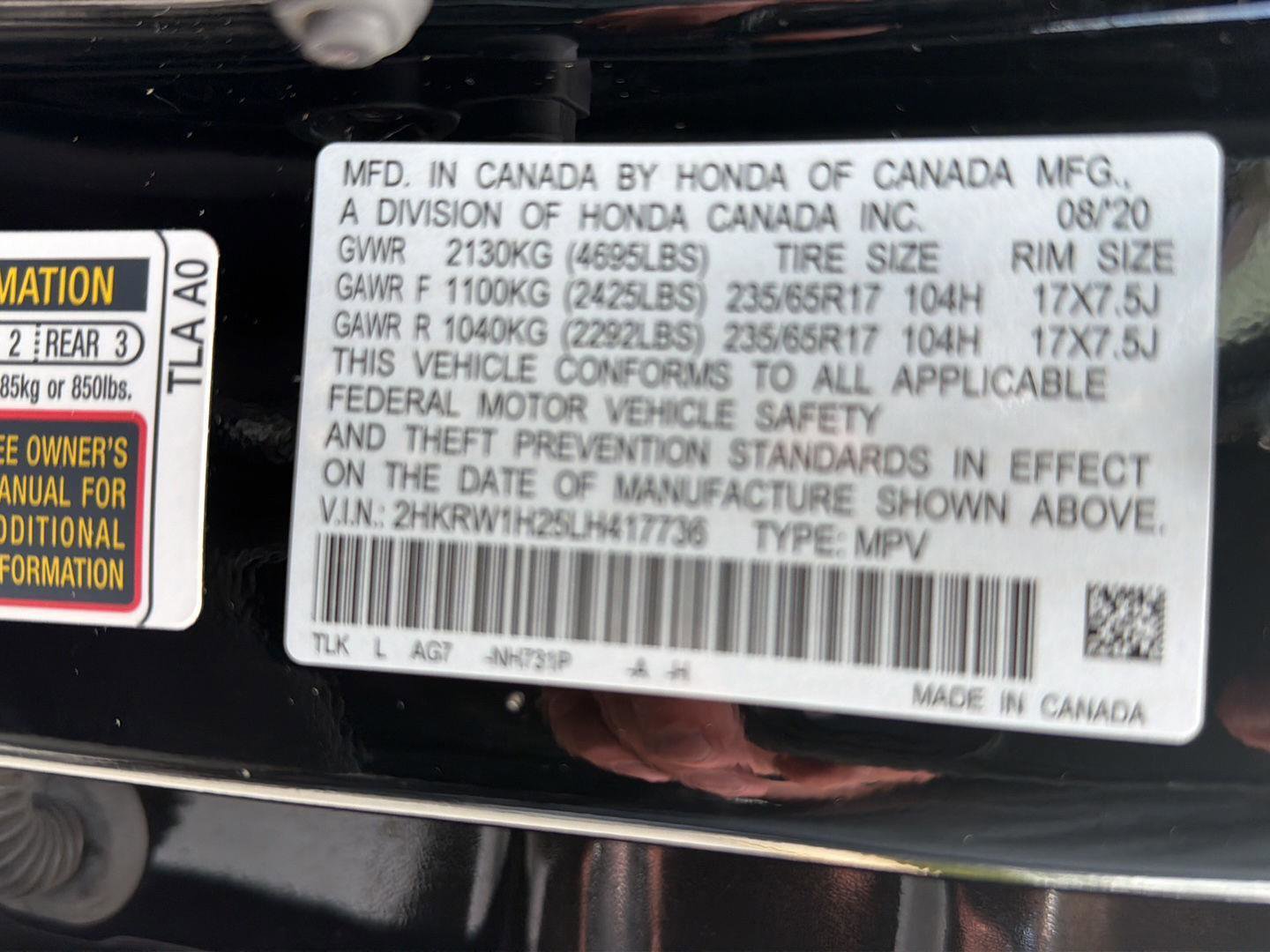 Used 2020 Honda CR-V LX image 39