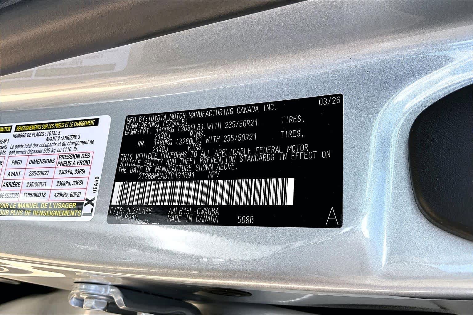 New 2026 Lexus RX 350 AWD/4WD image 21