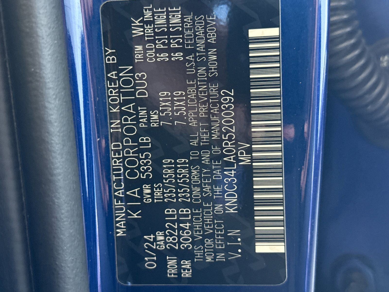 Used 2024 Kia EV6 Wind RWD image 29