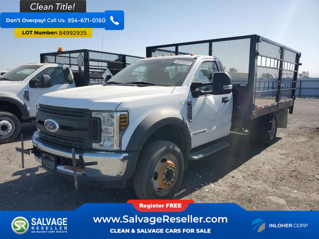 Used 2018 Ford F550 2WD Regular Cab Super Duty w/ Power Equipment Group