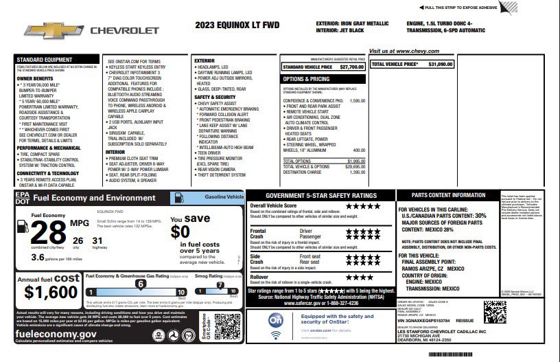 Used 2023 Chevrolet Equinox LT image 4