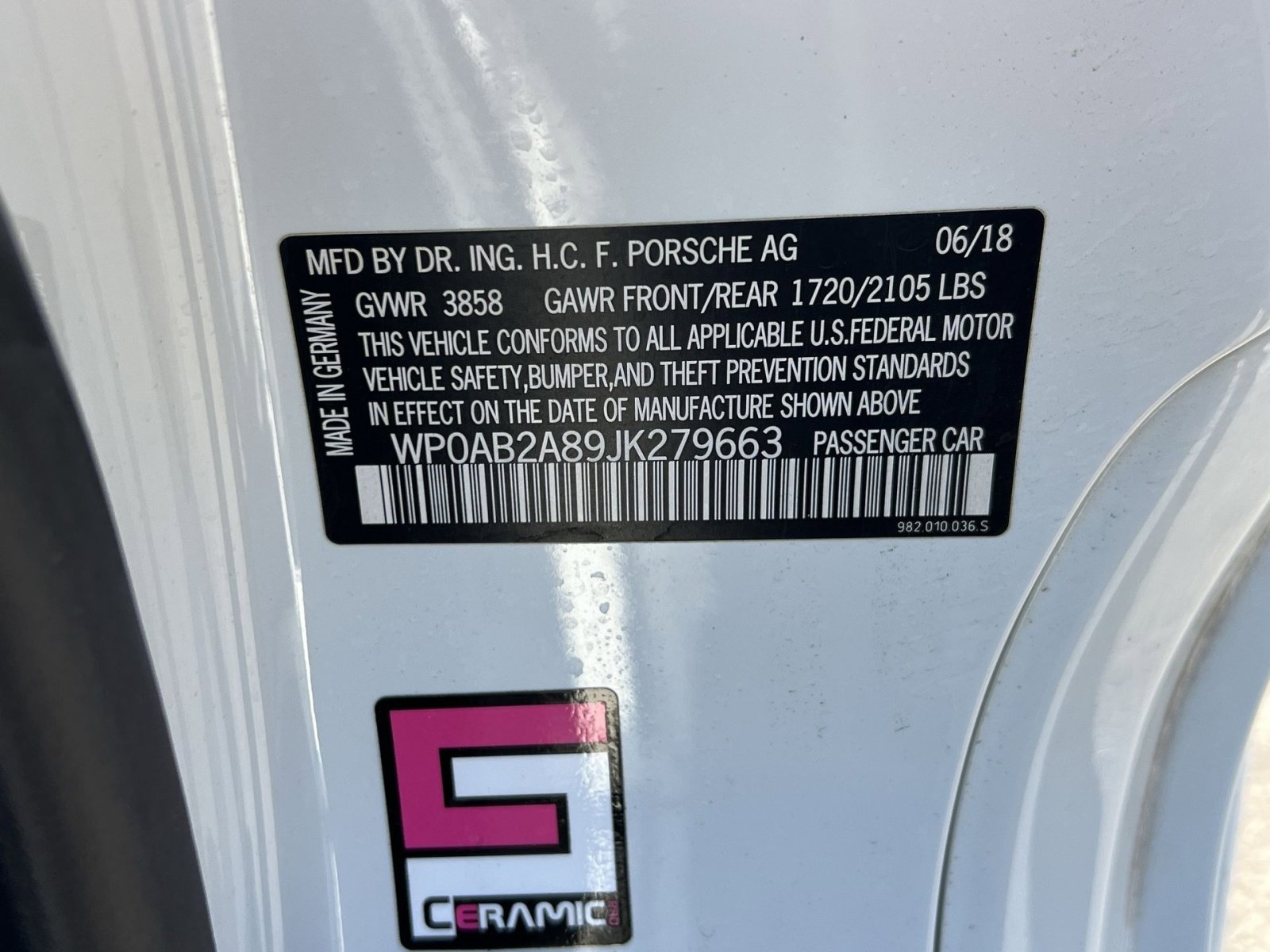 Used 2018 Porsche 718 Cayman S RWD image 35