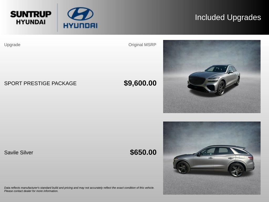 Used 2025 Genesis GV70 3.5T Sport w/ Sport Prestige Package AWD/4WD video 2