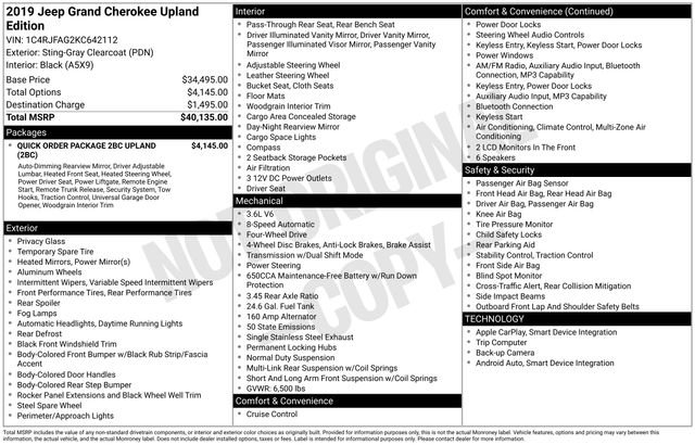 Used 2019 Jeep Grand Cherokee Laredo image 35