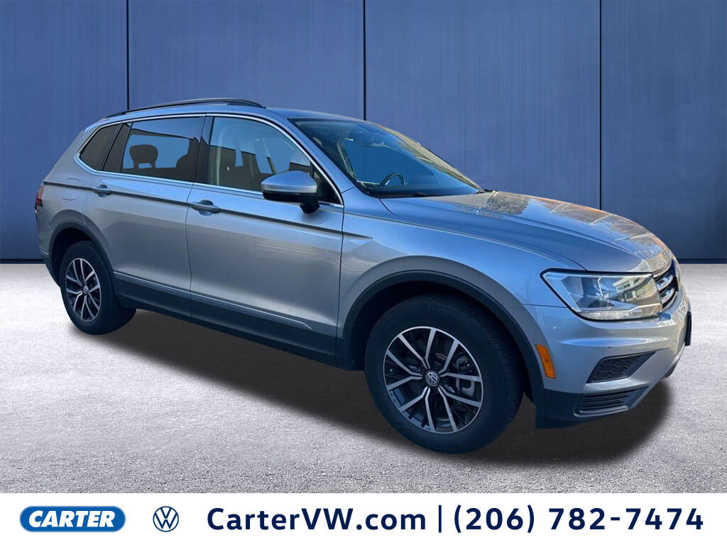 Used 2021 Volkswagen Tiguan SE w/ Panoramic Sunroof Package