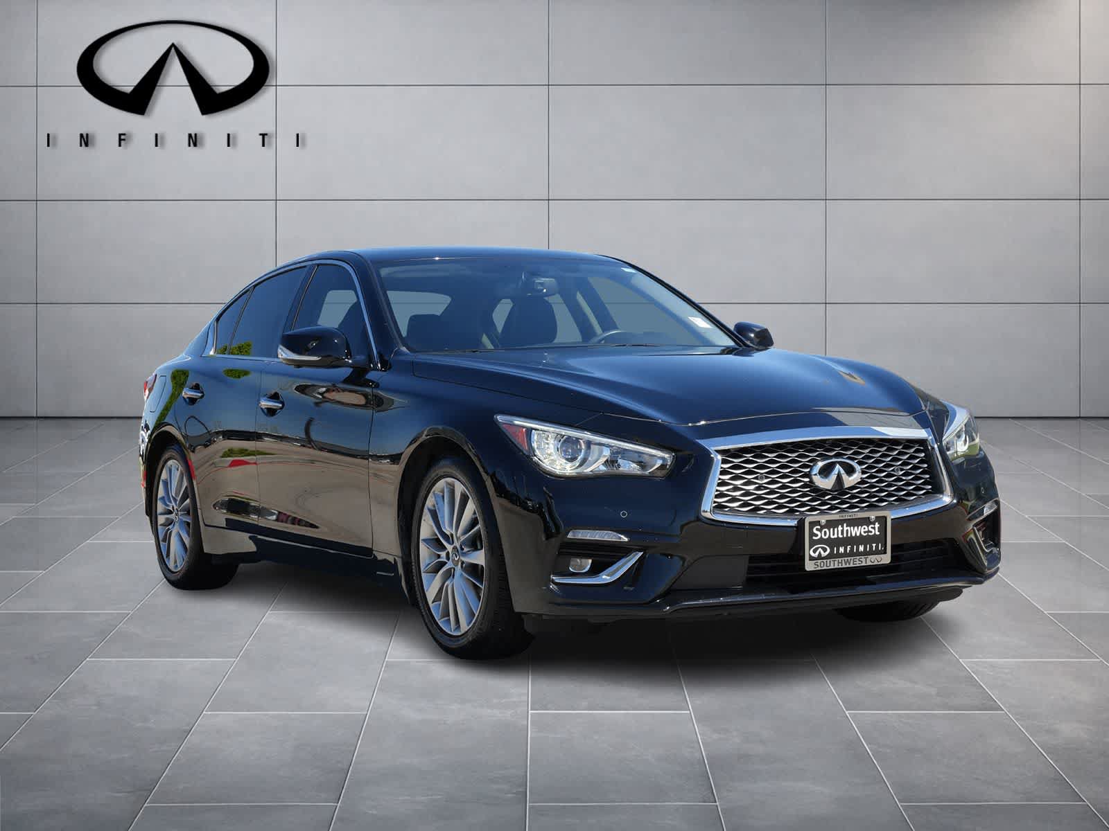 Certified 2023 INFINITI Q50 Luxe w/ Cargo Package RWD image 3