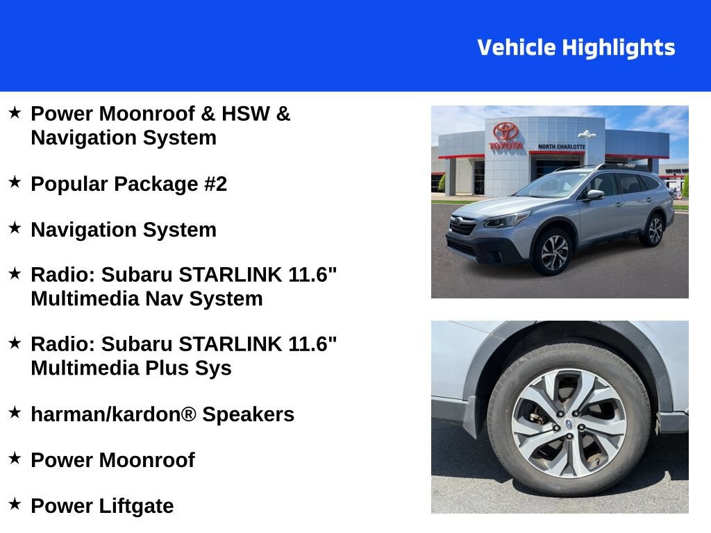 Used 2022 Subaru Outback Limited w/ Popular Package #2 AWD/4WD image 4