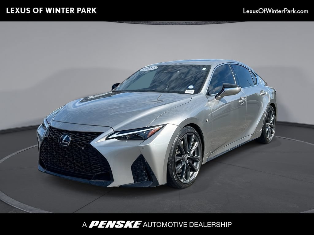 Used 2023 Lexus IS 350 F Sport w/ Memory Package RWD image 1