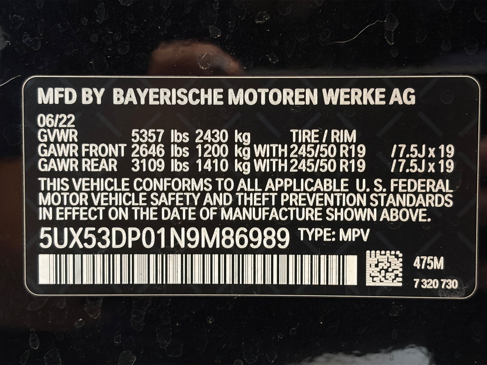 Used 2022 BMW X3 xDrive30i AWD/4WD image 34