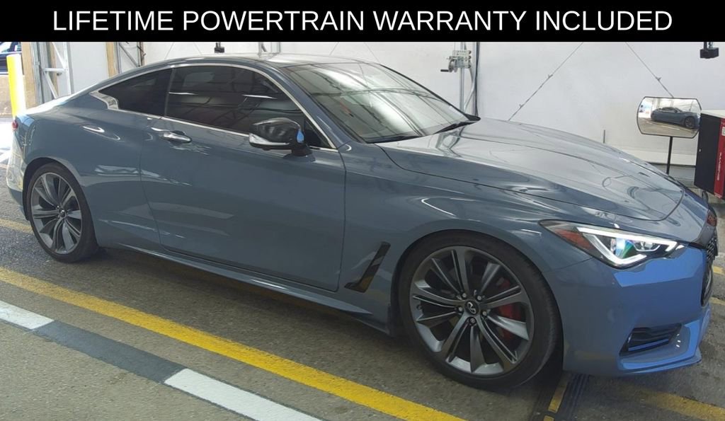 Certified 2022 INFINITI Q60 Red Sport 400 w/ Cargo Package RWD image 1