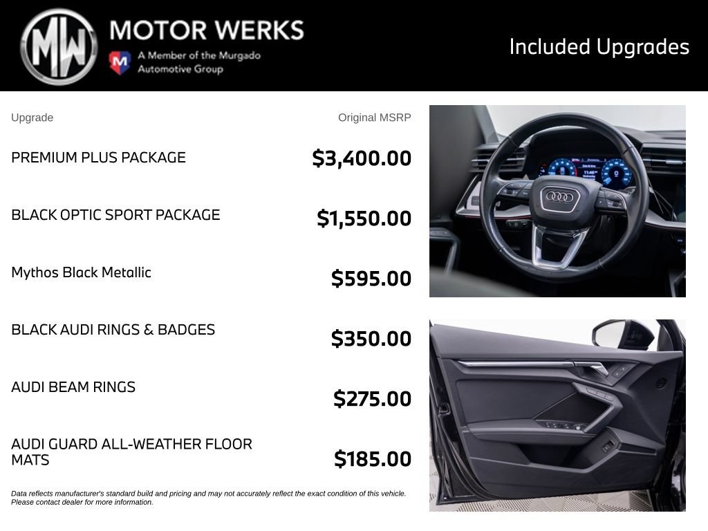 Used 2023 Audi A3 2.0T Premium Plus w/ Premium Plus Package AWD/4WD image 4