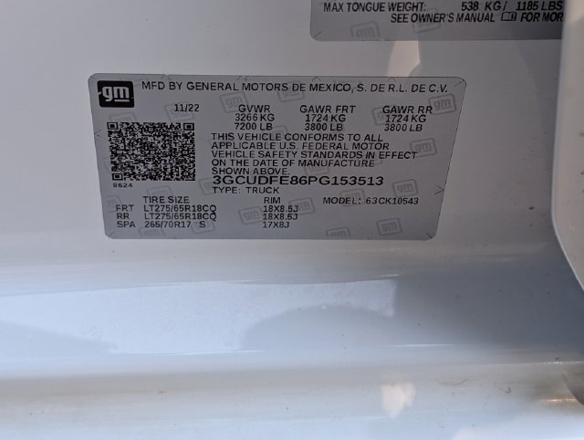 Certified 2023 Chevrolet Silverado 1500 LT Trail Boss w/ Protection Package AWD/4WD image 38
