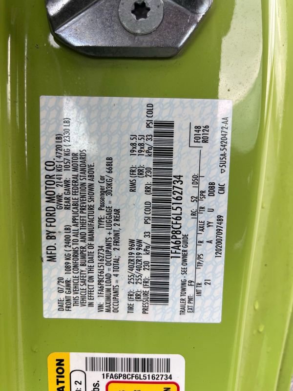 Used 2020 Ford Mustang GT w/ Black Accent Package RWD image 22