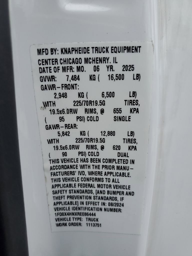 Used 2024 Ford F450 XL w/ Snow Plow Prep Package image 47