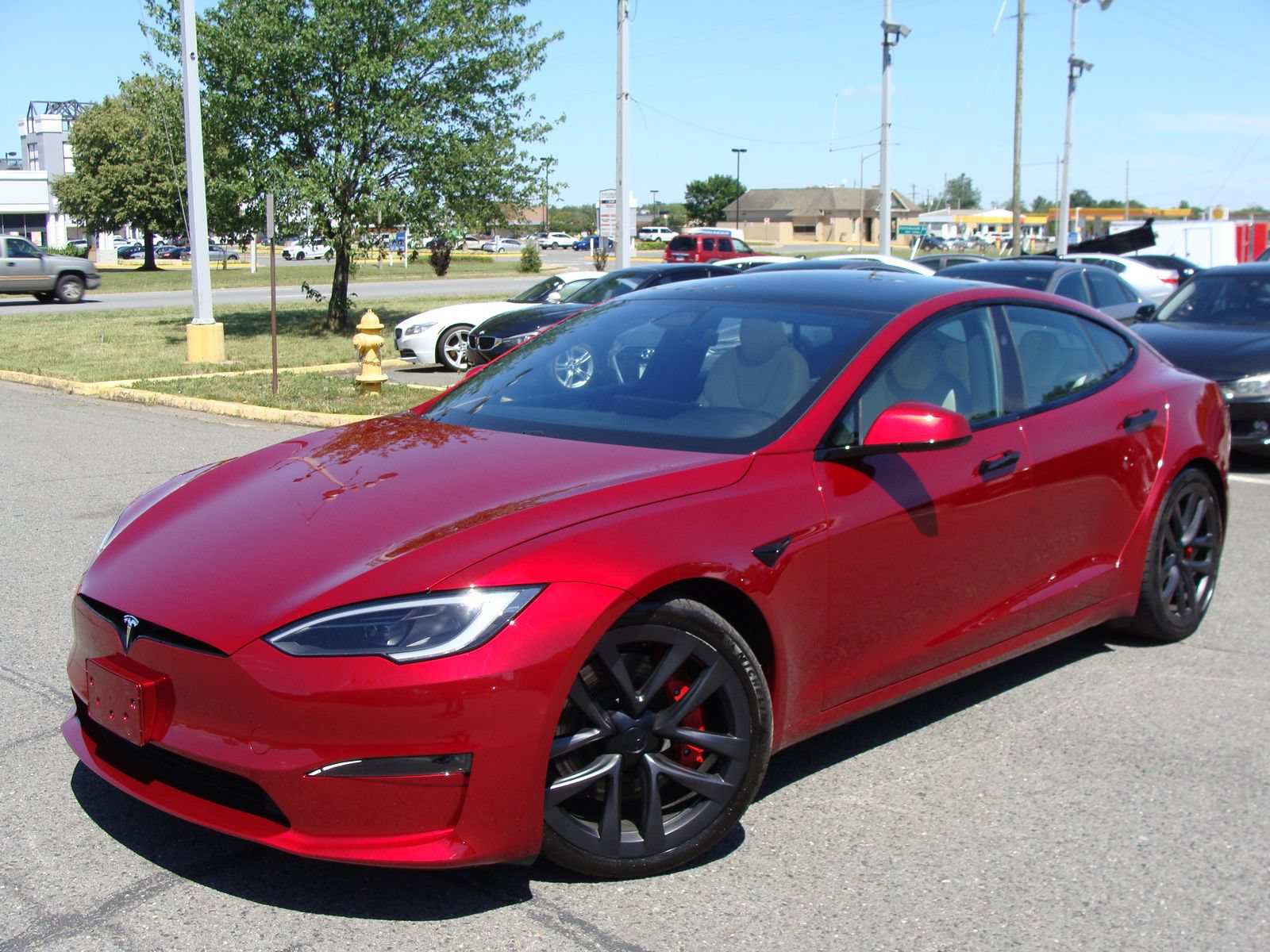 Used 2023 Tesla Model S Plaid AWD/4WD image 3