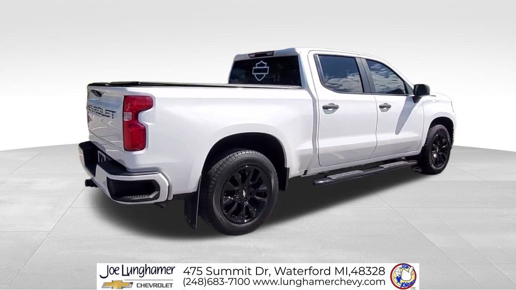 Certified 2022 Chevrolet Silverado 1500 Custom RWD image 8