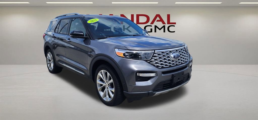 Used 2021 Ford Explorer Platinum w/ Equipment Group 601A AWD/4WD image 3