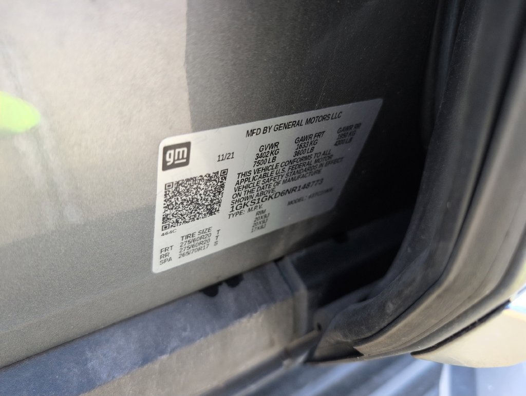 Used 2022 GMC Yukon XL SLT w/ SLT Premium Package RWD image 42