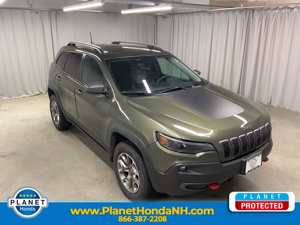 Used 2021 Jeep Cherokee Trailhawk w/ Sun, Sound & Nav Group