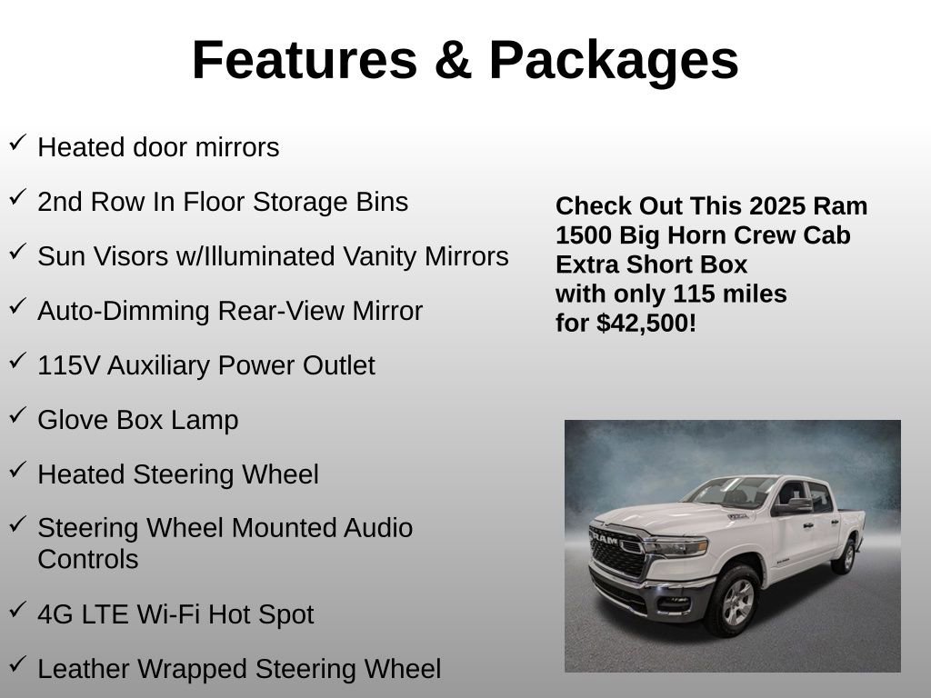 Used 2025 RAM 1500 Big Horn image 17