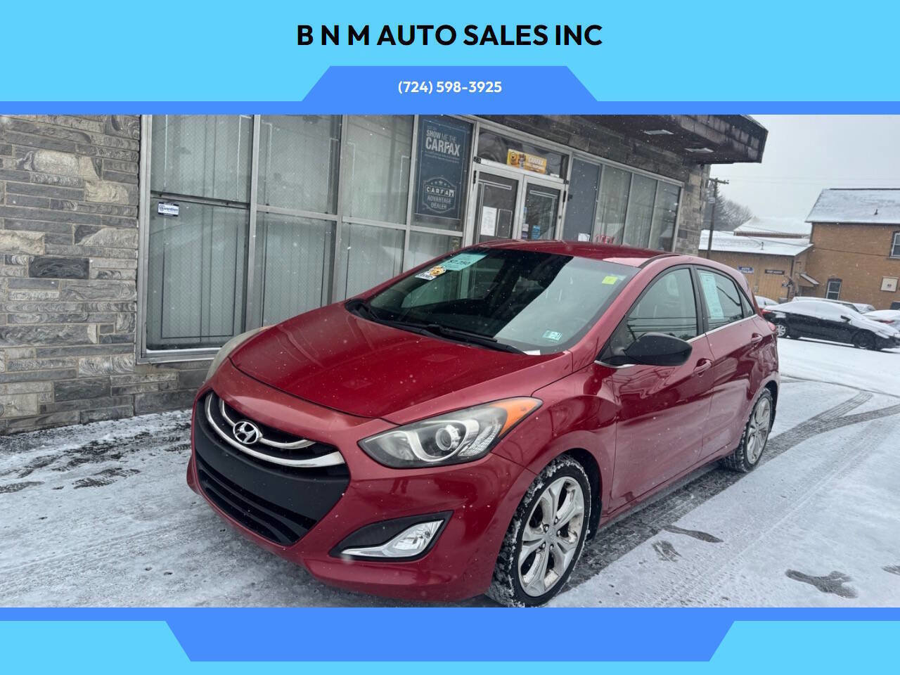 Used 2013 Hyundai Elantra GT w/ Touch & Go Pkg FWD image 1