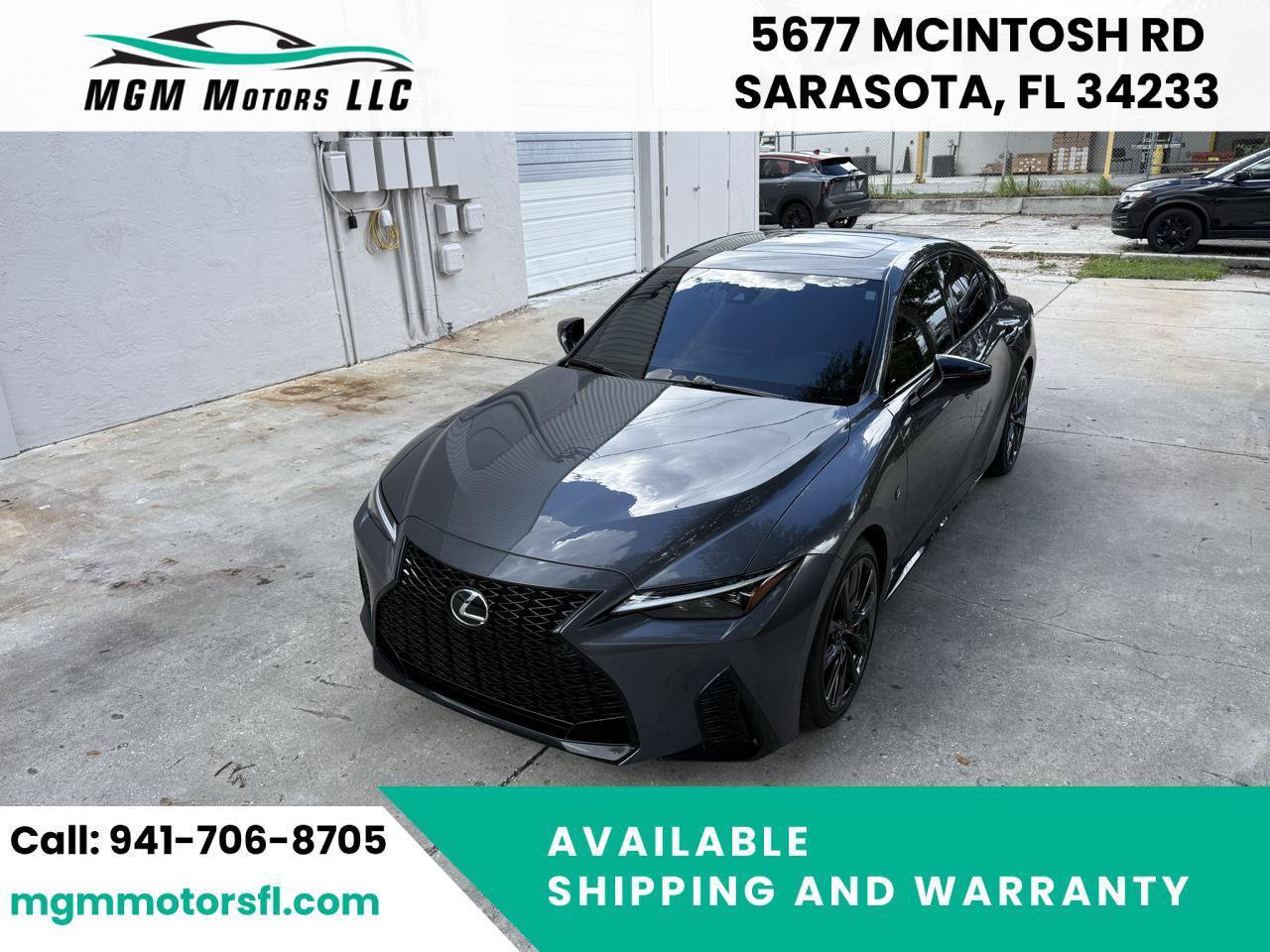 Used 2025 Lexus IS 350 F Sport w/ Navigation Package RWD image 1