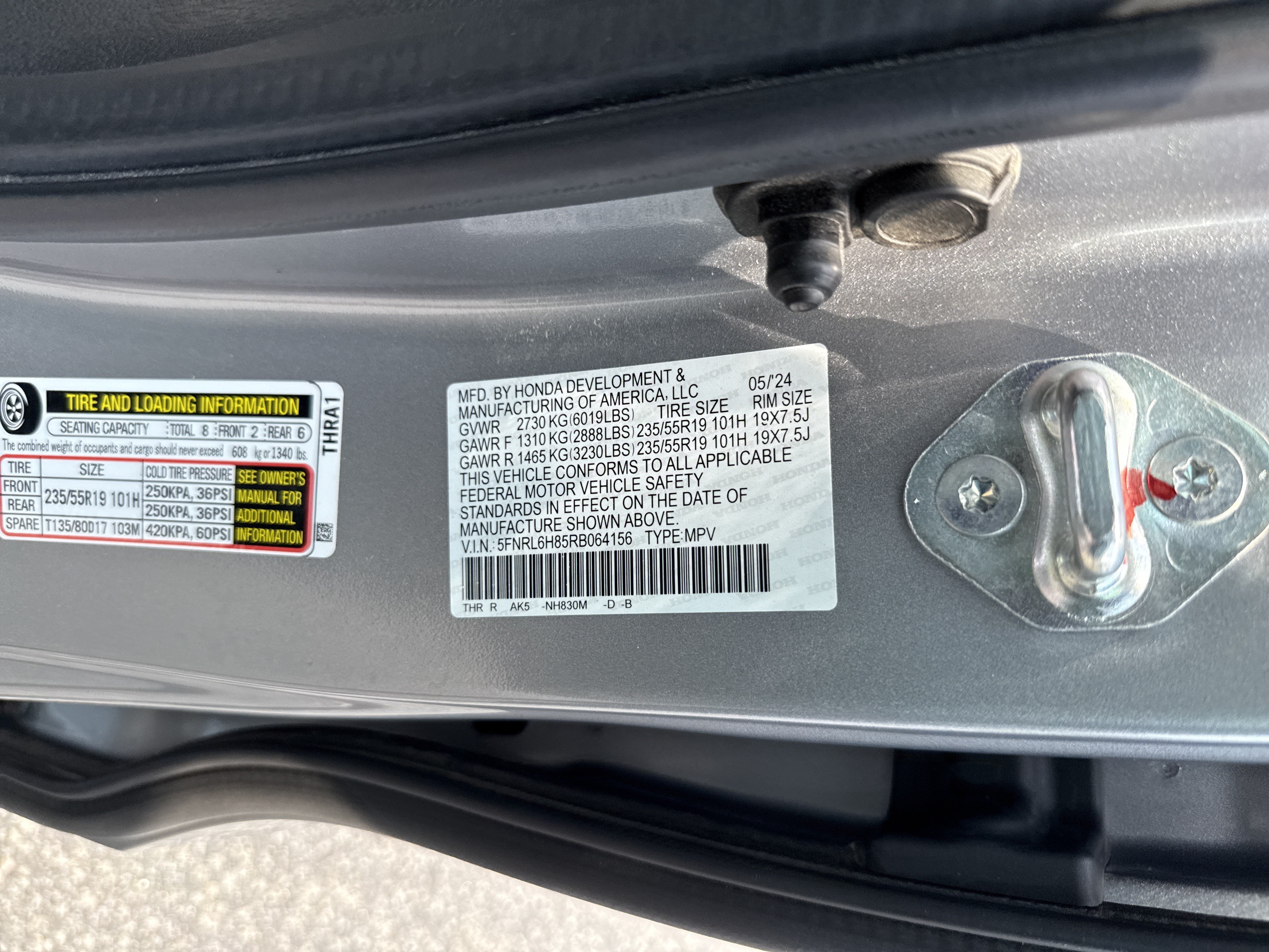 Certified 2024 Honda Odyssey Touring image 38