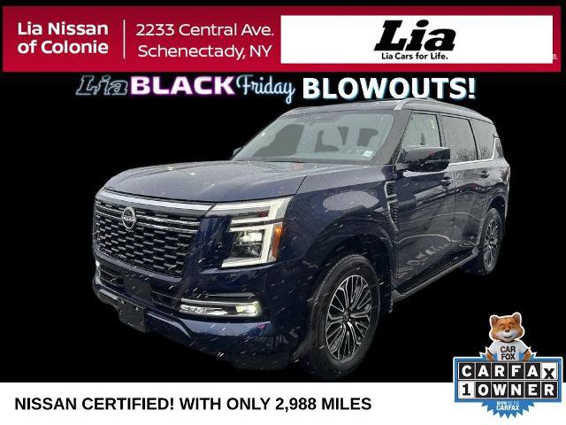 Certified 2025 Nissan Armada Platinum