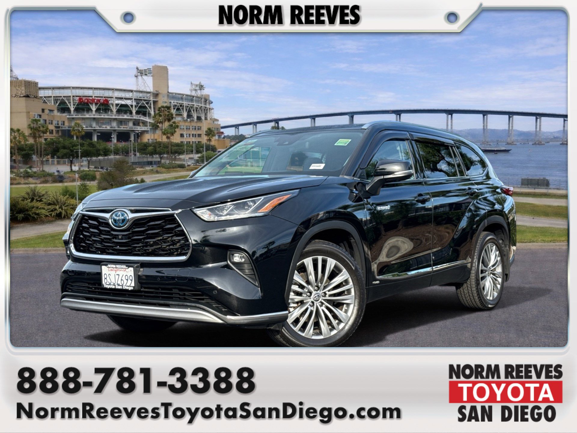 Used 2020 Toyota Highlander Platinum AWD/4WD image 1
