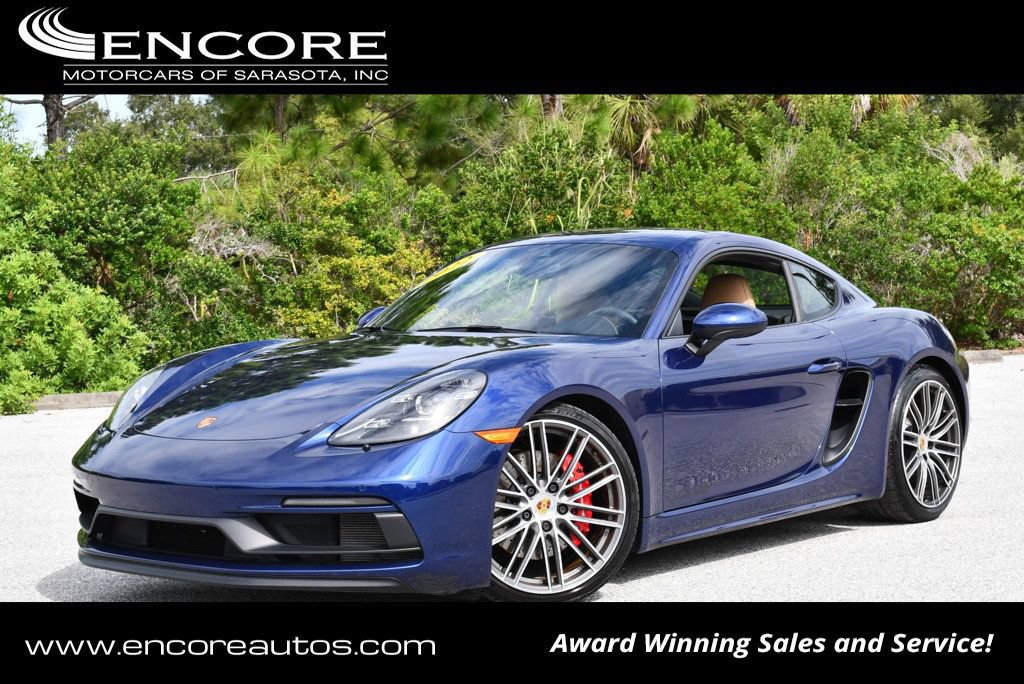 Used 2022 Porsche 718 Cayman GTS RWD image 1