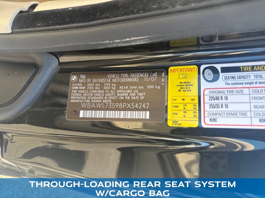 Used 2008 BMW 335i Convertible RWD image 30