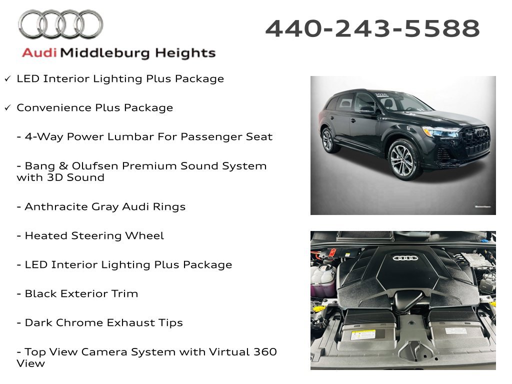 Certified 2026 Audi Q7 3.0T Premium w/ Convenience Plus Package AWD/4WD image 8