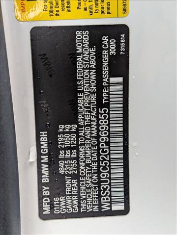 Used 2016 BMW M4 Convertible image 24