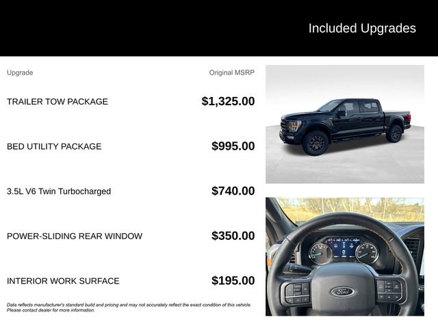 Used 2023 Ford F150 Tremor w/ Trailer Tow Package image 5