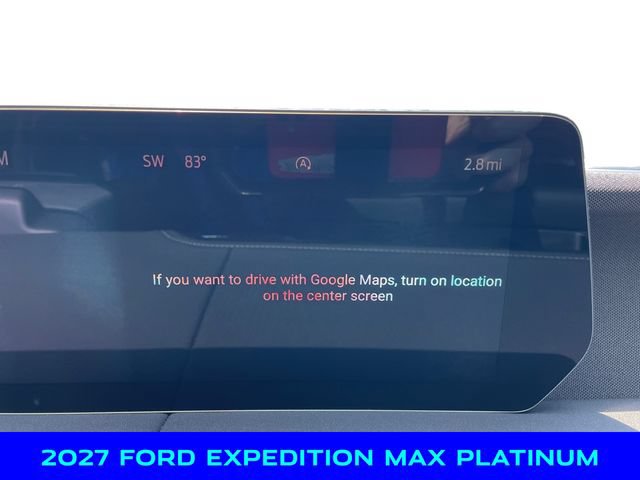 New 2027 Ford Expedition Max Platinum w/ Stealth Performance Package AWD/4WD image 2