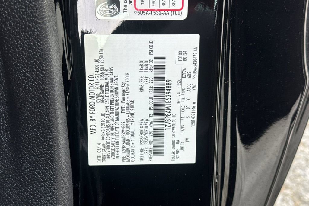 Used 2014 Ford Mustang Coupe w/ Equipment Group 102A RWD image 24