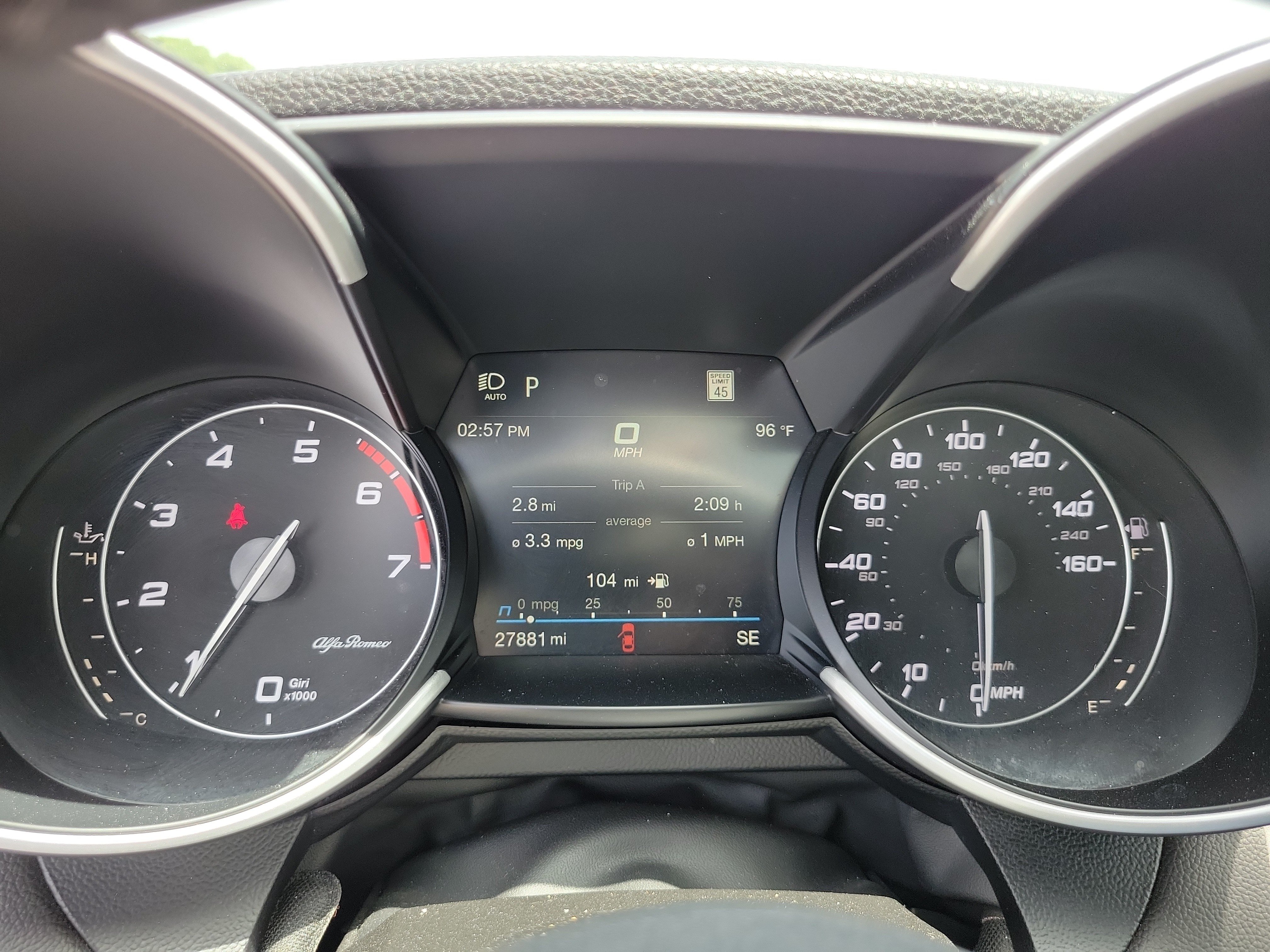 Used 2022 Alfa Romeo Giulia Ti w/ Active Assist Plus Package RWD image 31