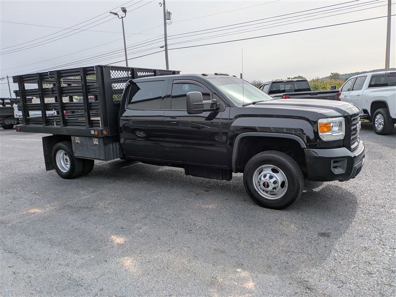 Used 2015 GMC Sierra 3500 4x4 Crew Cab w/ Snow Plow Prep Package image 7