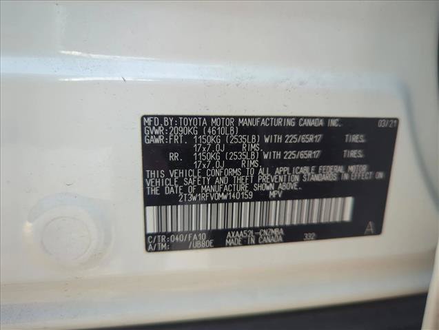 Certified 2021 Toyota RAV4 XLE FWD video 2